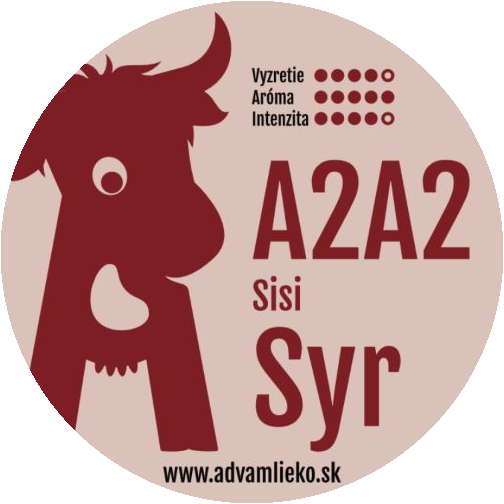 Etiketa produktu A2 Sissi syr